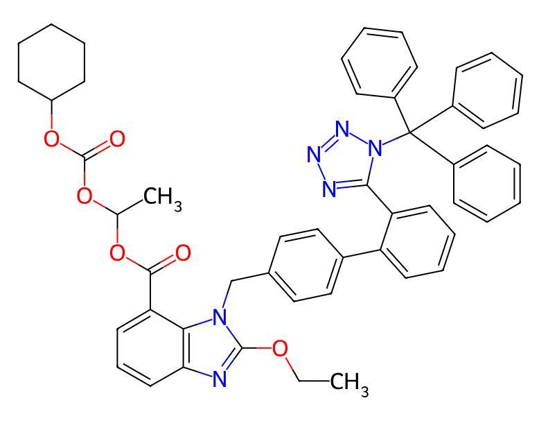 Factory Supply High Quality Trityl Candesartan Cilexetil cas 170791-09-0