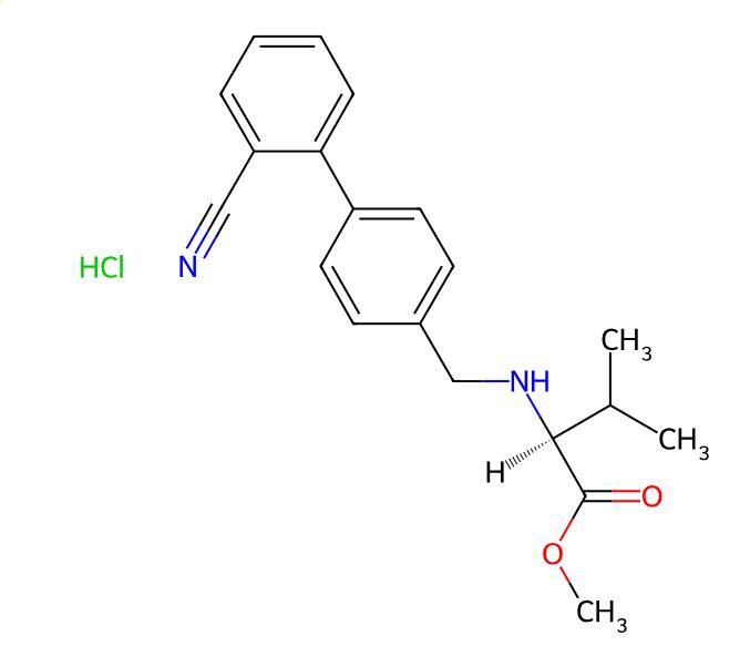 Best Price N-[(2'-Cyano[1,1'-biphenyl]-4-yl)methyl]-L-valine Methyl Ester Hydrochloride cas 482577-59-3