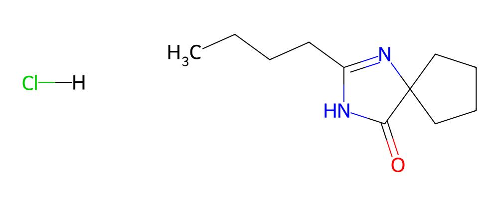 Hot selling high quality 2-Butyl-1,3-diazaspiro[4.4]non-1-en-4-one hydrochloride cas 151257-01-1