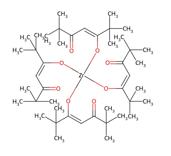Factory Supply High Quality Tetrakis(2,2,6,6-tetramethyl-3,5-heptanedionato)zirconium(IV) CAS 18865-74-2