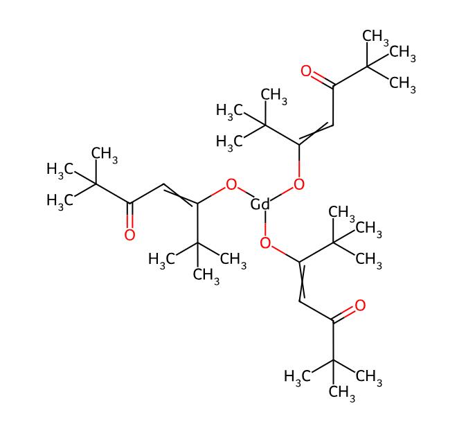 China Manufacturer Tris(2,2,6,6-tetramethyl-3,5-heptanedionato)gadolinium(III) / GD(TMHD)3 CAS 14768-15-1