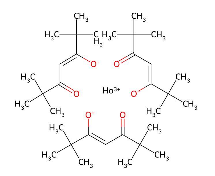 Hot selling high quality Tris(2,2,6,6-tetramethyl-3,5-heptanedionato)holmium(III) / HO(TMHD)3 CAS 15522-73-3
