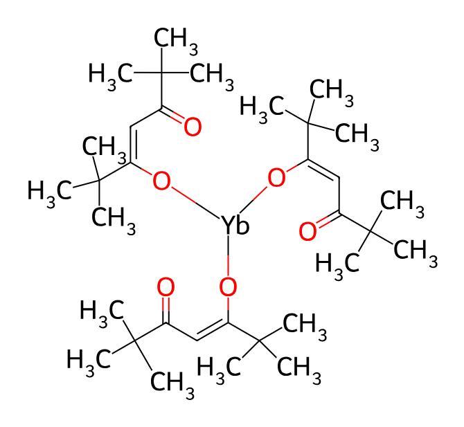 Factory Hot Sale Tris(2,2,6,6-tetramethyl-3,5-heptanedionato)ytterbium(III) CAS 15492-52-1