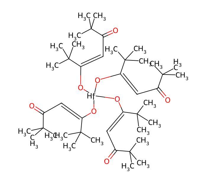 Factory in Stock Tetrakis(2,2,6,6-tetramethyl-3,5-heptanedionato)hafnium(IV) CAS 63370-90-1