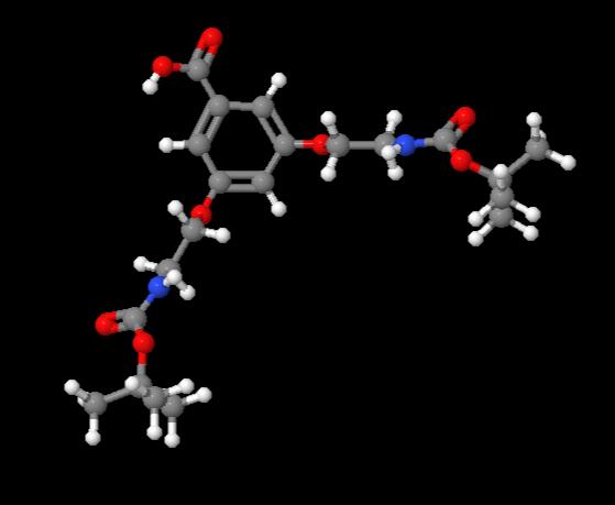 Factory supply Price 3,5-bis[2-(boc-amino)ethoxy]-benzoic acid CAS 187960-74-3