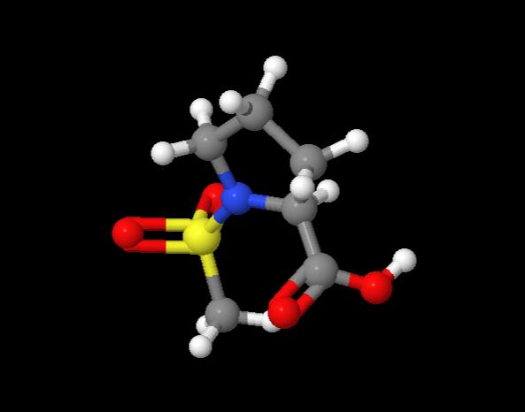 Factory Supply High Quality 1-(methylsulfonyl)-L-proline CAS 360045-22-3