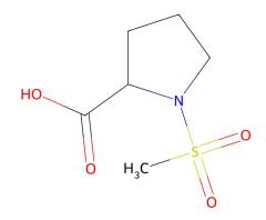 Factory Supply High Quality 1-(methylsulfonyl)-L-proline CAS 360045-22-3