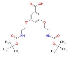 Factory supply Price 3,5-bis[2-(boc-amino)ethoxy]-benzoic acid CAS 187960-74-3
