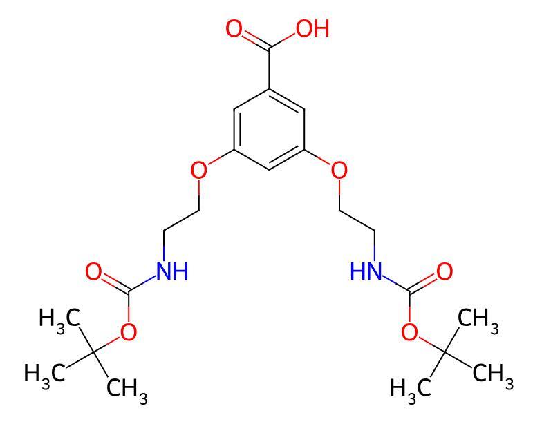 Factory supply Price 3,5-bis[2-(boc-amino)ethoxy]-benzoic acid CAS 187960-74-3