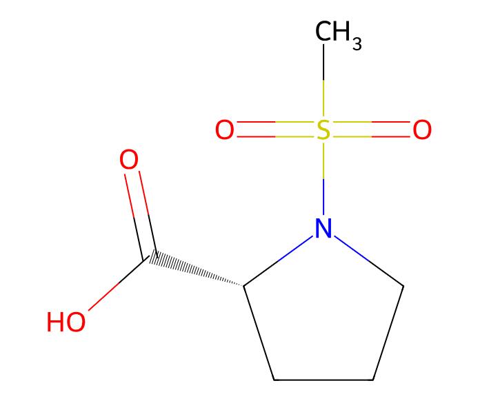 Manufacturer high Quality 1-(Methylsulfonyl)-D-proline CAS 1046136-35-9
