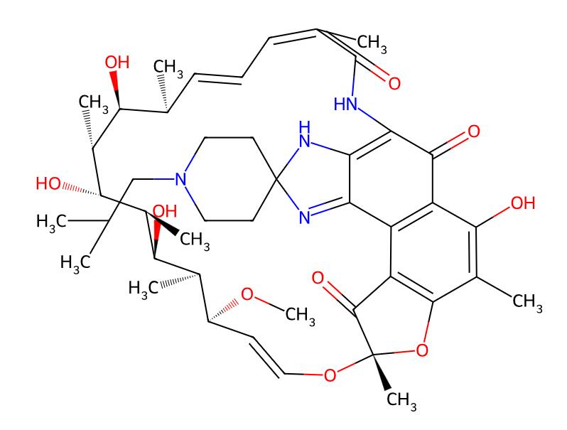 Factory Supply High Quality 25-O-Deacetyl Rifabutin CAS 100324-63-8