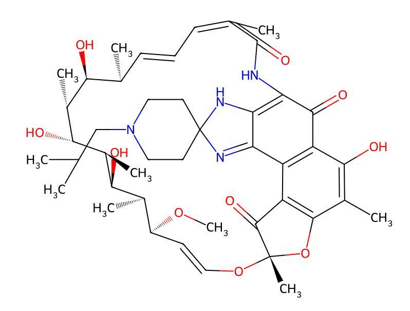 Factory Supply High Quality 25-O-Deacetyl Rifabutin CAS 100324-63-8
