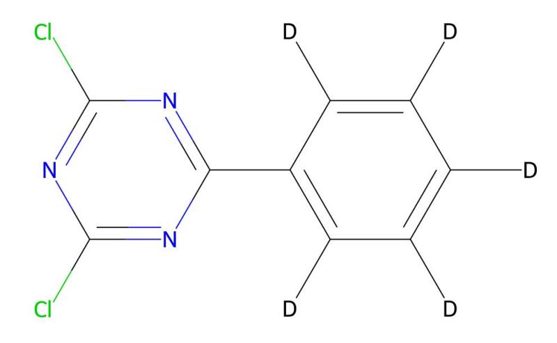 Factory supply Price 2,4-Dichloro-6-phenyl-1,3,5-triazine-d5 CAS 1480589-62-5