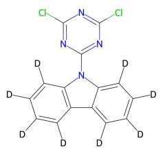 Factory Price Sell 9-(4,6-dichloro-1,3,5-triazin-2-yl)-9H-carbazole-1,2,3,4,5,6,7,8-d8 CAS 2745034-95-9