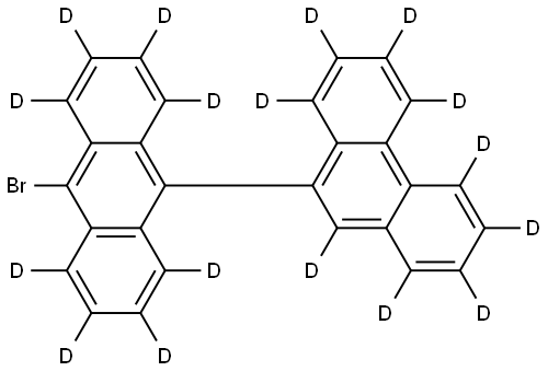 Hot selling high quality 9-(10-bromoanthracen-9-yl-d8)phenanthrene-d9 CAS 3041140-66-0