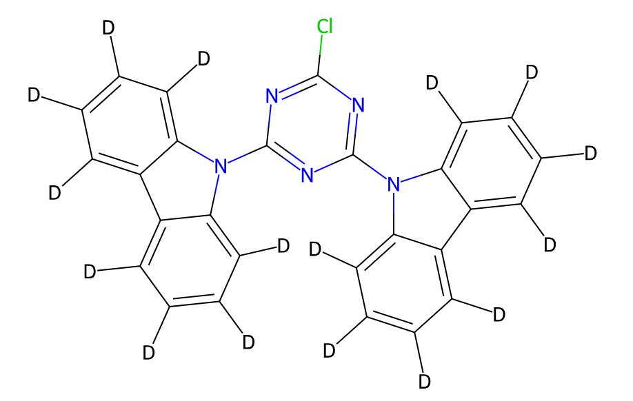 Manufacturer high Quality 9,9'-(6-chloro-1,3,5-triazine-2,4-diyl)bis(9H-carbazole)-d16 CAS 2778147-34-3
