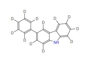 Factory Supply High Quality 3-(phenyl d5)-9H-carbazole 1,2,4,5,6,7,8-d7 CAS 2851075-04-0