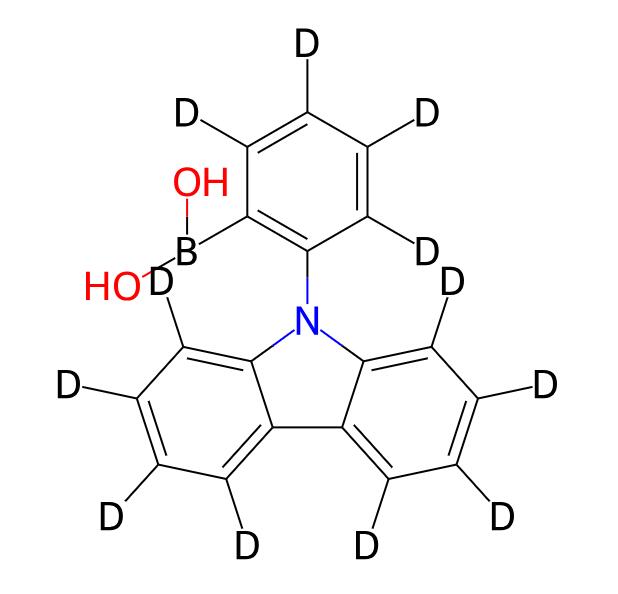 Wholesale High Purity Price (2-(9H-carbazol-9-yl-d8)phenyl-3,4,5,6-d4)boronic acid CAS 2778147-31-0