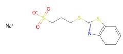 Manufacturer high Quality Sodium 3-(benzothiazol-2-ylthio)-1-propanesulfonate cas 49625-94-7