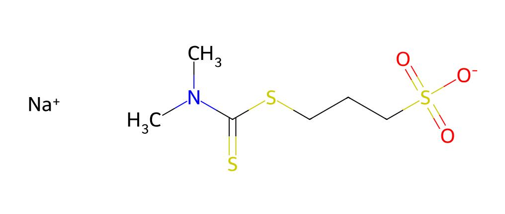Bulk price high quality Sodium 3-[[(dimethylamino)thioxomethyl]thio]propanesulphonate cas 18880-36-9
