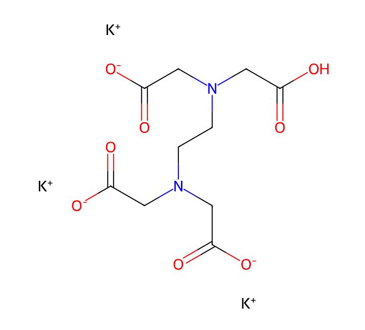 Professional Supplier Tripotassium hydrogen ethylenediaminetetraacetate CAS 17572-97-3