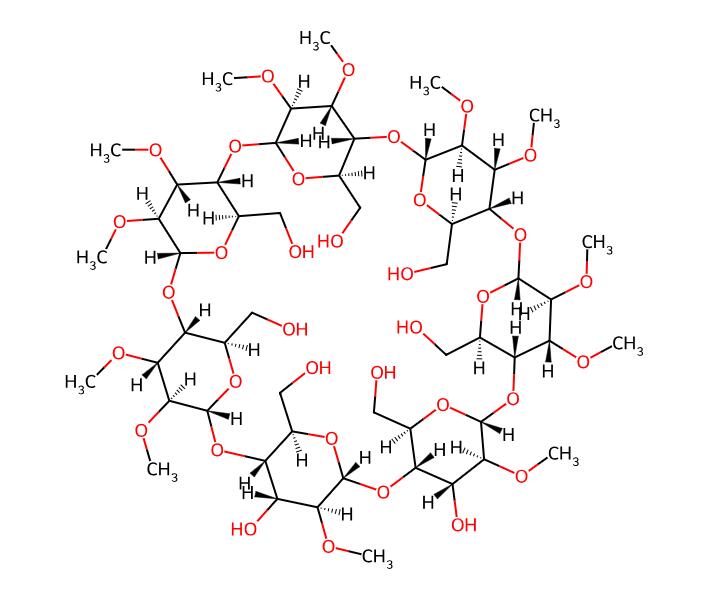 Factory China Manufacture Methyl-β-cyclodextrin CAS 128446-36-6