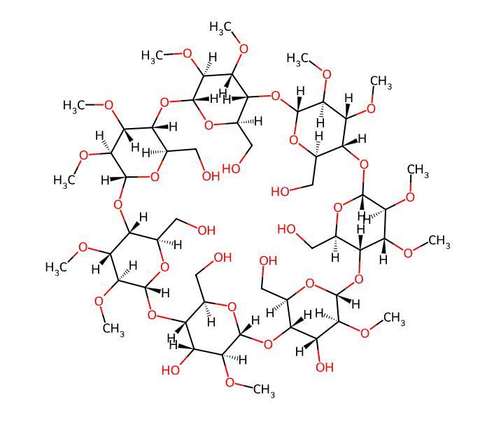Factory China Manufacture Methyl-β-cyclodextrin CAS 128446-36-6