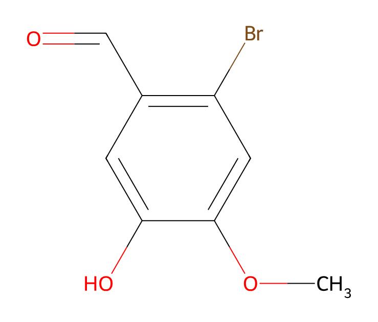 Factory Price 2-Bromo-5-hydroxy-4-methoxybenzaldehyde cas 2973-59-3