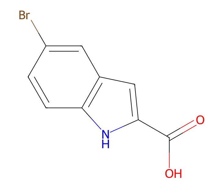 Factory Wholesale Price 5-Bromoindole-2-carboxylic Acid cas 7254-19-5