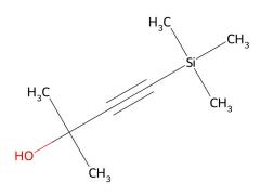 Best Price 2-Methyl-4-(trimethylsilyl)but-3-yn-2-ol cas 5272-33-3
