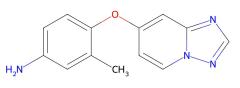 Factory in Stock 4-([1,2,4]triazolo[1,5-a]pyridin-7-yloxy)-3-methylaniline cas 937263-71-3