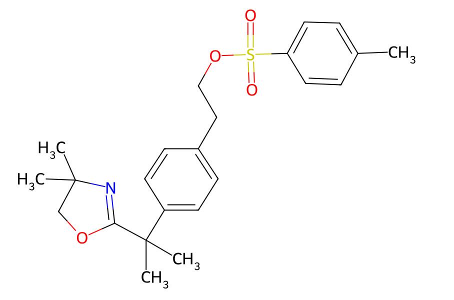 Cheap Price 4-(2-(4,4-Dimethyl-4,5-dihydrooxazol-2-yl)propan-2-yl)phenethyl 4-methylbenzenesulfonate cas 202189-76-2