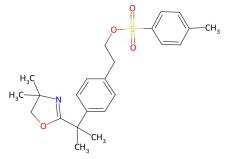 Cheap Price 4-(2-(4,4-Dimethyl-4,5-dihydrooxazol-2-yl)propan-2-yl)phenethyl 4-methylbenzenesulfonate cas 202189-76-2