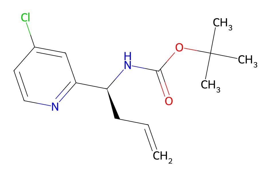 Good Product tert-butyl(S)-(1-(4-chloropyridin-2-yl)but-3-en-1-yl)carbamate cas 1329171-69-8
