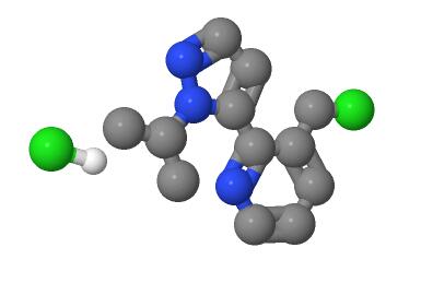Factory Hot Sale 3-(chloromethyl)-2-(1-isopropyl-1H-pyrazol-5-yl)pyridine hydrochloride cas 1446321-95-4