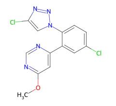 Factory Price Pyrimidine, 4-[5-chloro-2-(4-chloro-1H-1,2,3-triazol-1-yl)phenyl]-6-methoxy- cas 1802430-54-1