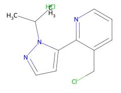 Factory Hot Sale 3-(chloromethyl)-2-(1-isopropyl-1H-pyrazol-5-yl)pyridine hydrochloride cas 1446321-95-4