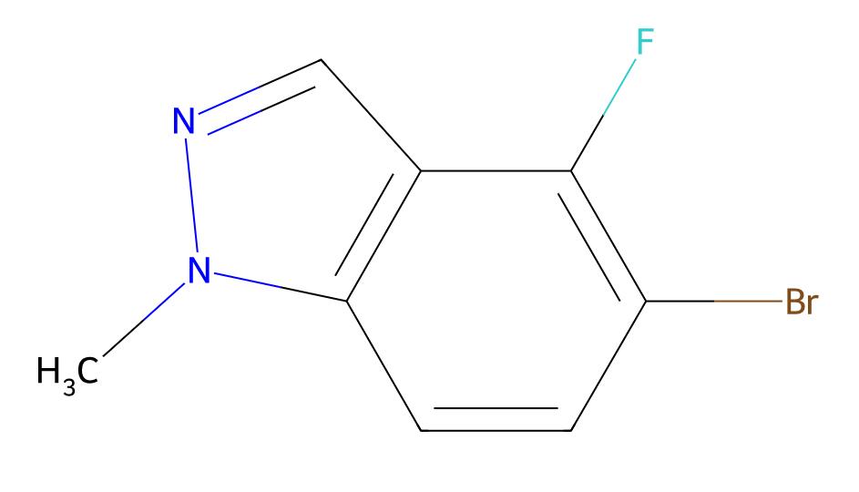 Factory Hot Sale 5-Bromo-4-fluoro-1-methyl-1H-indazole cas 1784678-61-0