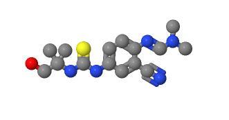 (E)-N'-(2-cyano-4-(3-(1-hydroxy-2-methylpropan-2-yl)thioureido)phenyl)-N,N-dimethylformimidamide cas 1429755-57-6 in stock
