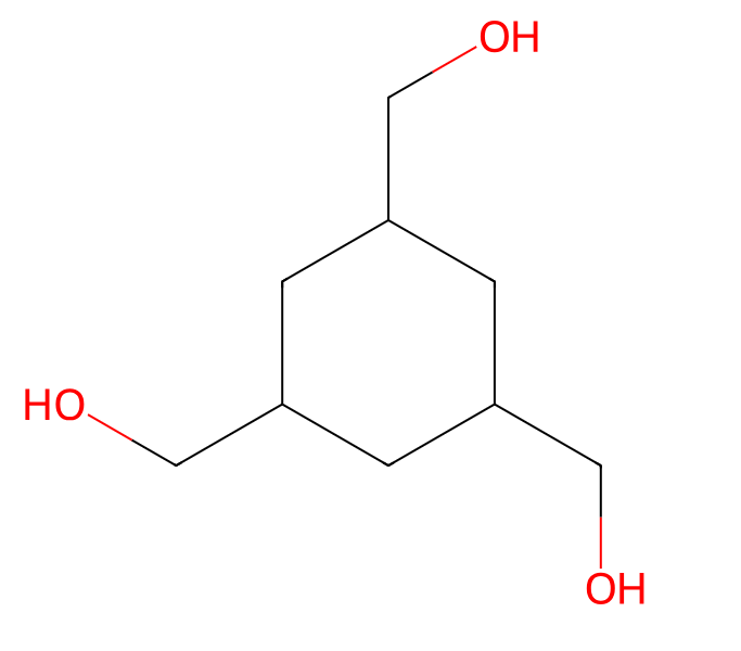 Factory Hot Sale 1,3,5-Cyclohexanetrimethanol cas 5962-82-3