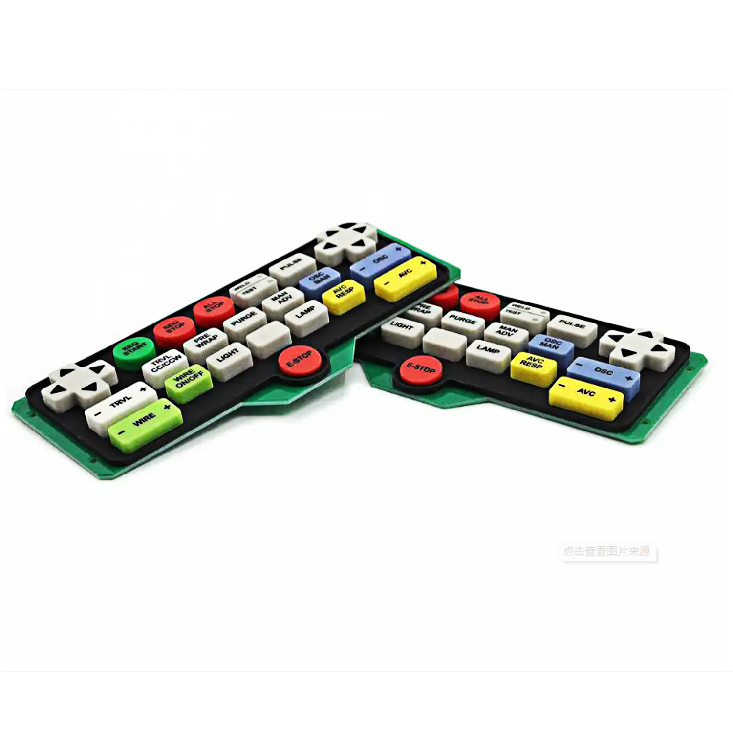 Silicone keypad
