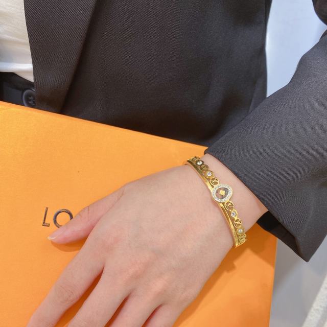 Shop Louis Vuitton Casual Style Elegant Style Bracelets by えぷた