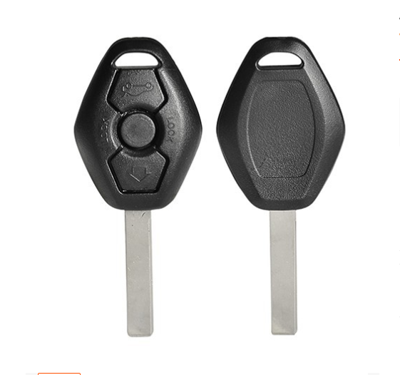 For 3 button BMW Remote Key Shell 2 track HU92 Blade