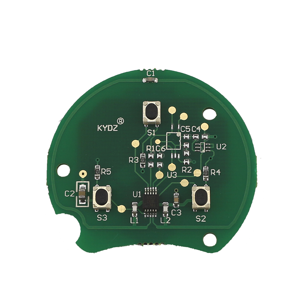 Telecomando Chiave Auto 3 Pulsanti 433MHz Per Mercedes Smart | ForTwo, Passion, Roadster, ForFour | Custodia Con Elettronica E Lama Non Tagliata - 5