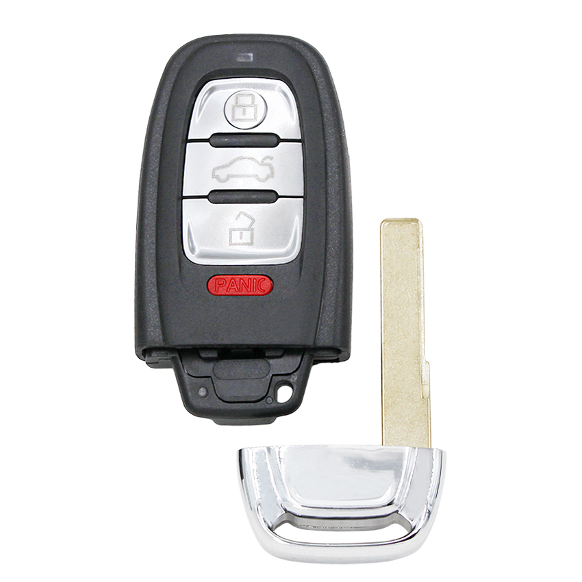 For Audi A3 A4 A5 A6 Q5 Q7 A6 A8 3+1 Buttons remote Keys shell