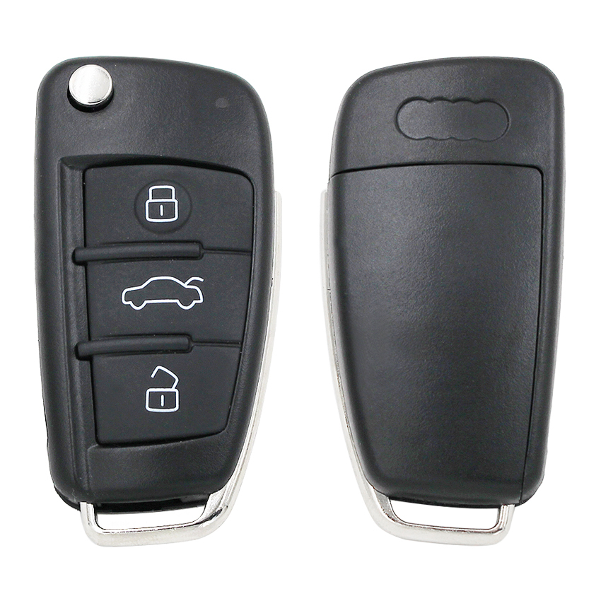 For Audi Remote Control  8E Chip FSK 315MHz/434MHz/868MHz for Audi A6 S6 Q7 2004-2015 FCCID: IYZ 3314 P/N: 4F0837220M