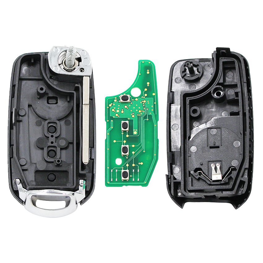 For Fiat Remote Key 3 button 433MHz with 4A chip For Fiat Egea Tipo 500X