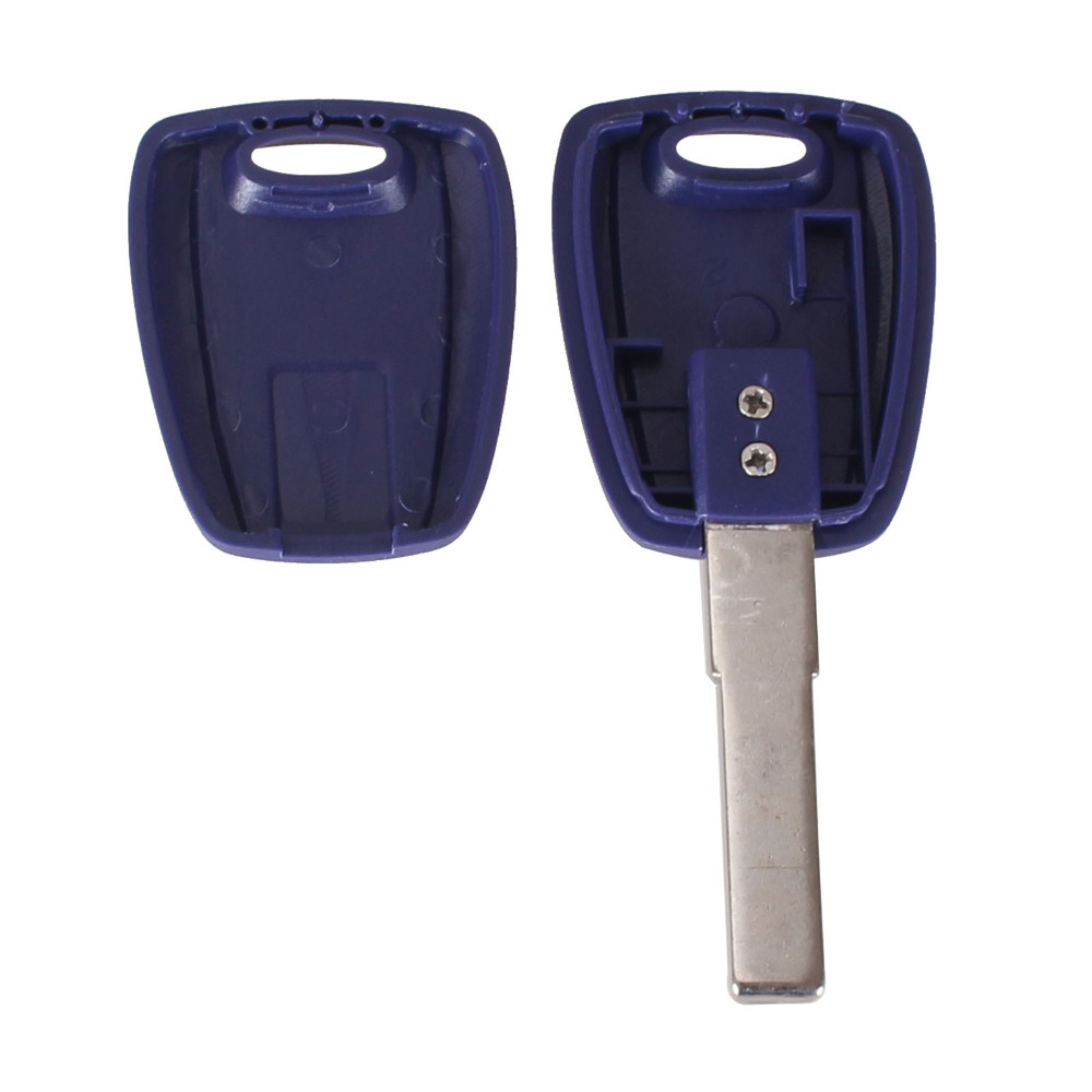 For Fiat transponder key blank SIP22 blade Blue Color
