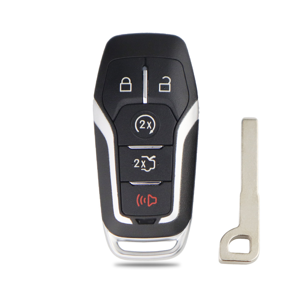 For Ford  2+1/3/3+1/4/4+1 button remote key shell with hu101 blade