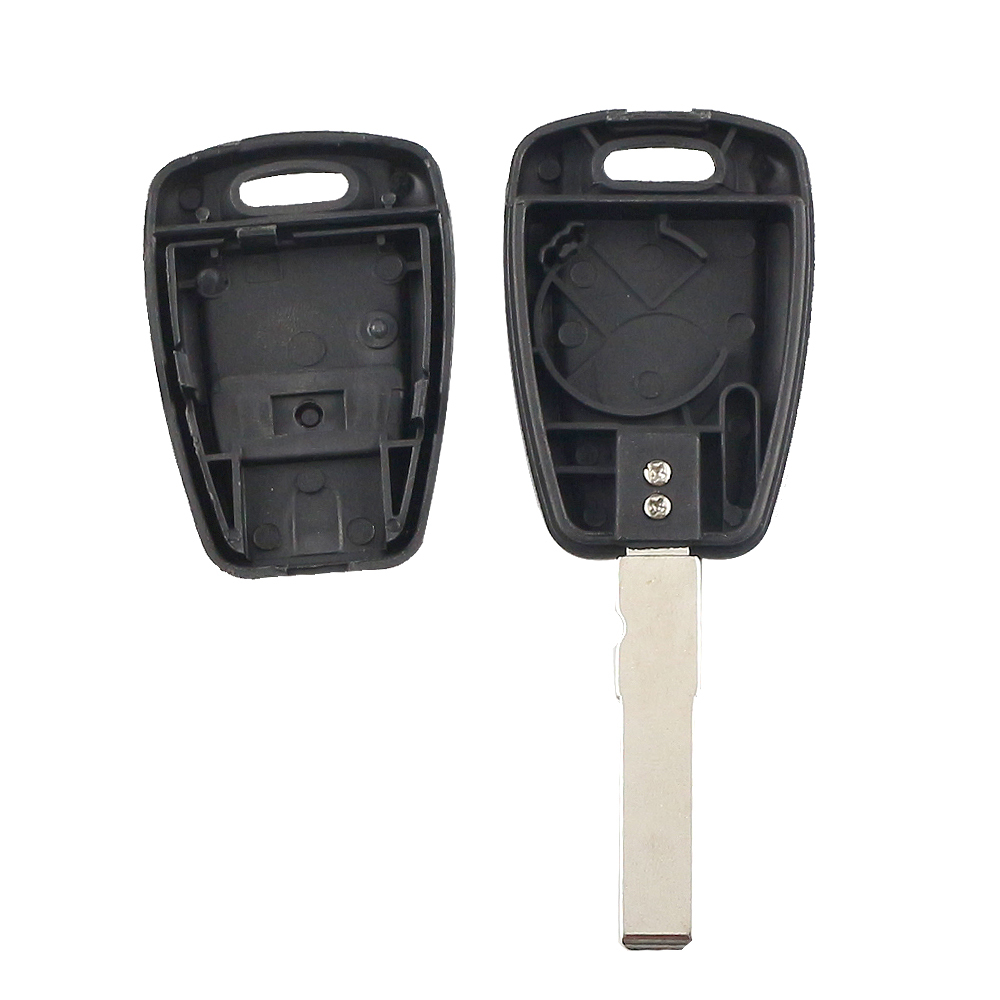 For Fiat 1 button transponder key blank SIP22 blade Blue Color/Black color